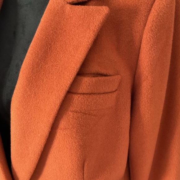 Alex Marie Rust Orange Coat - Picture 3 of 11
